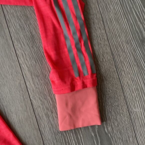 Adidas Neon Pink Long Sleeve Layer - Picture 4 of 5